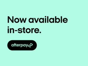 Afterpay Now Available